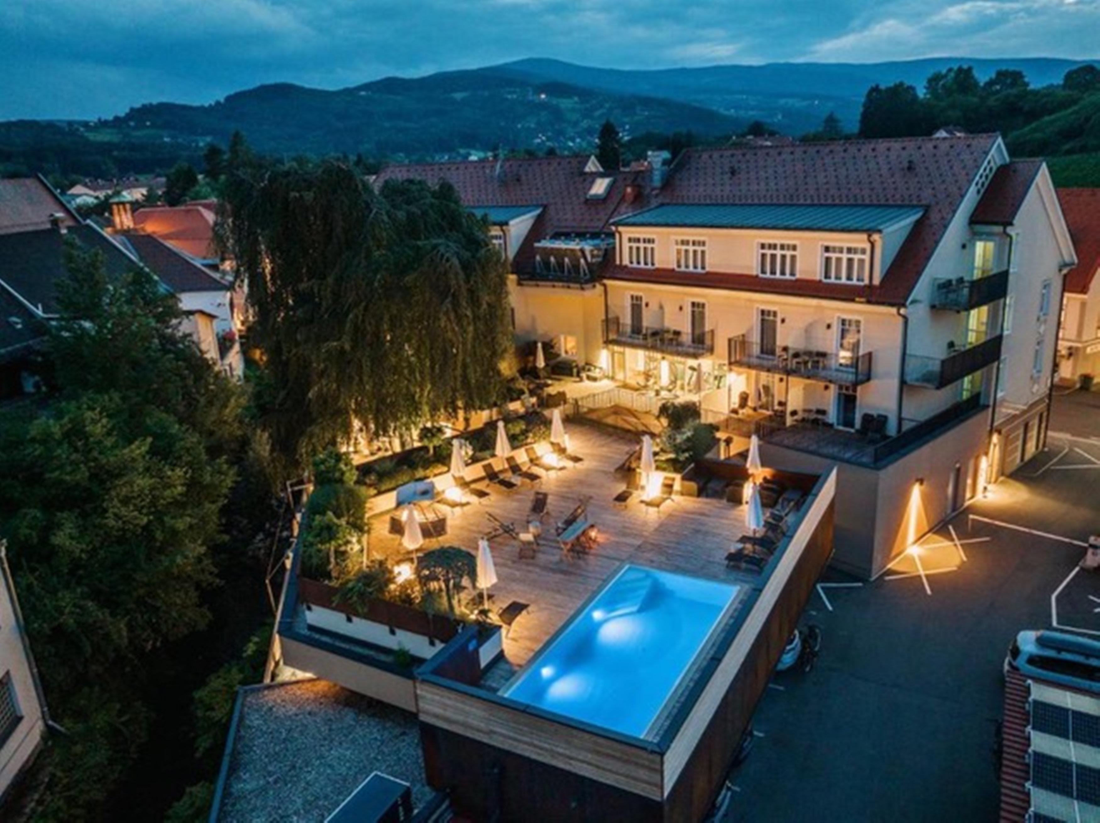 Vista Exterior Hotel Stainzerhof