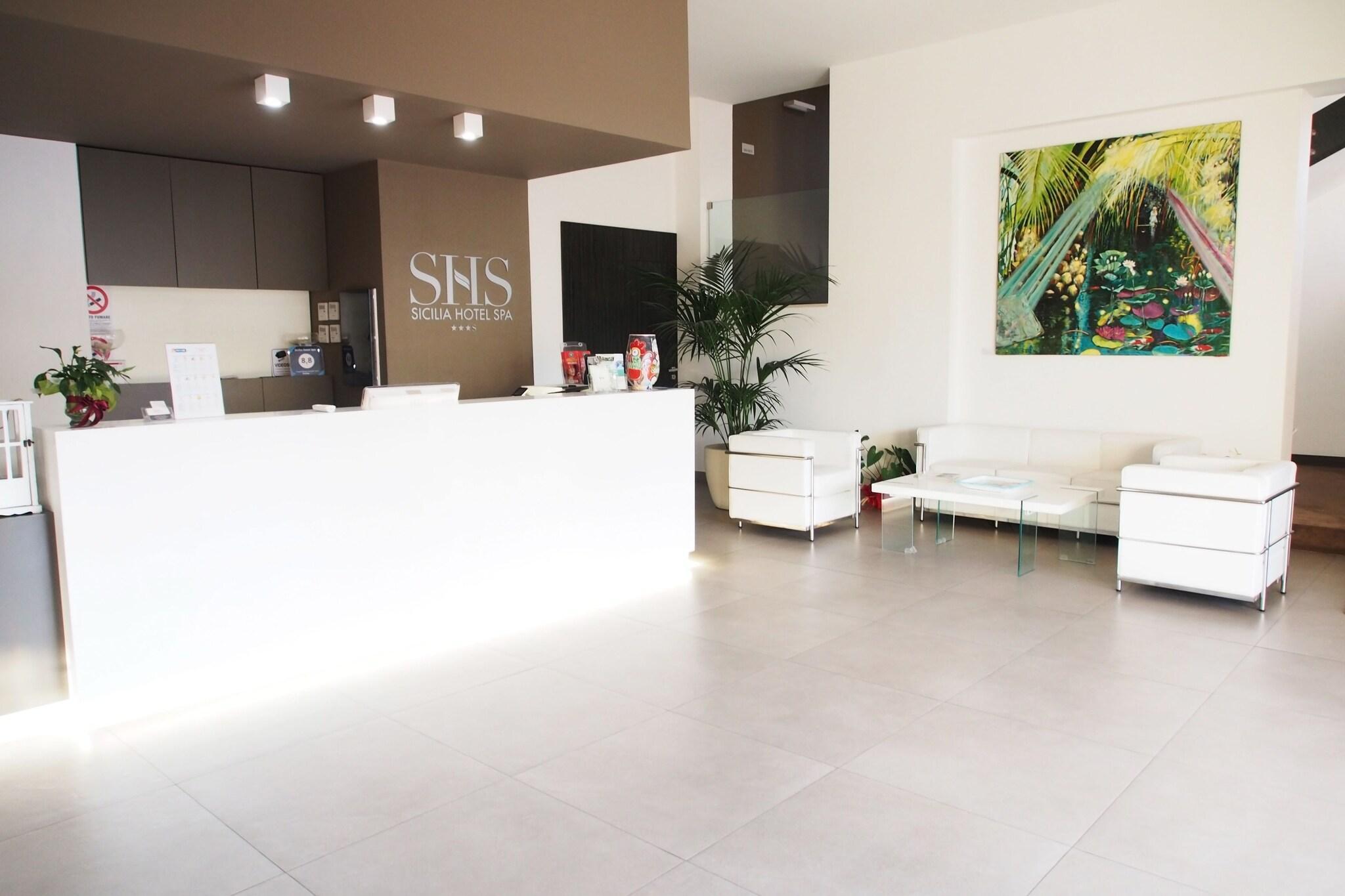 Vista Lobby Sicilia Hotel Spa