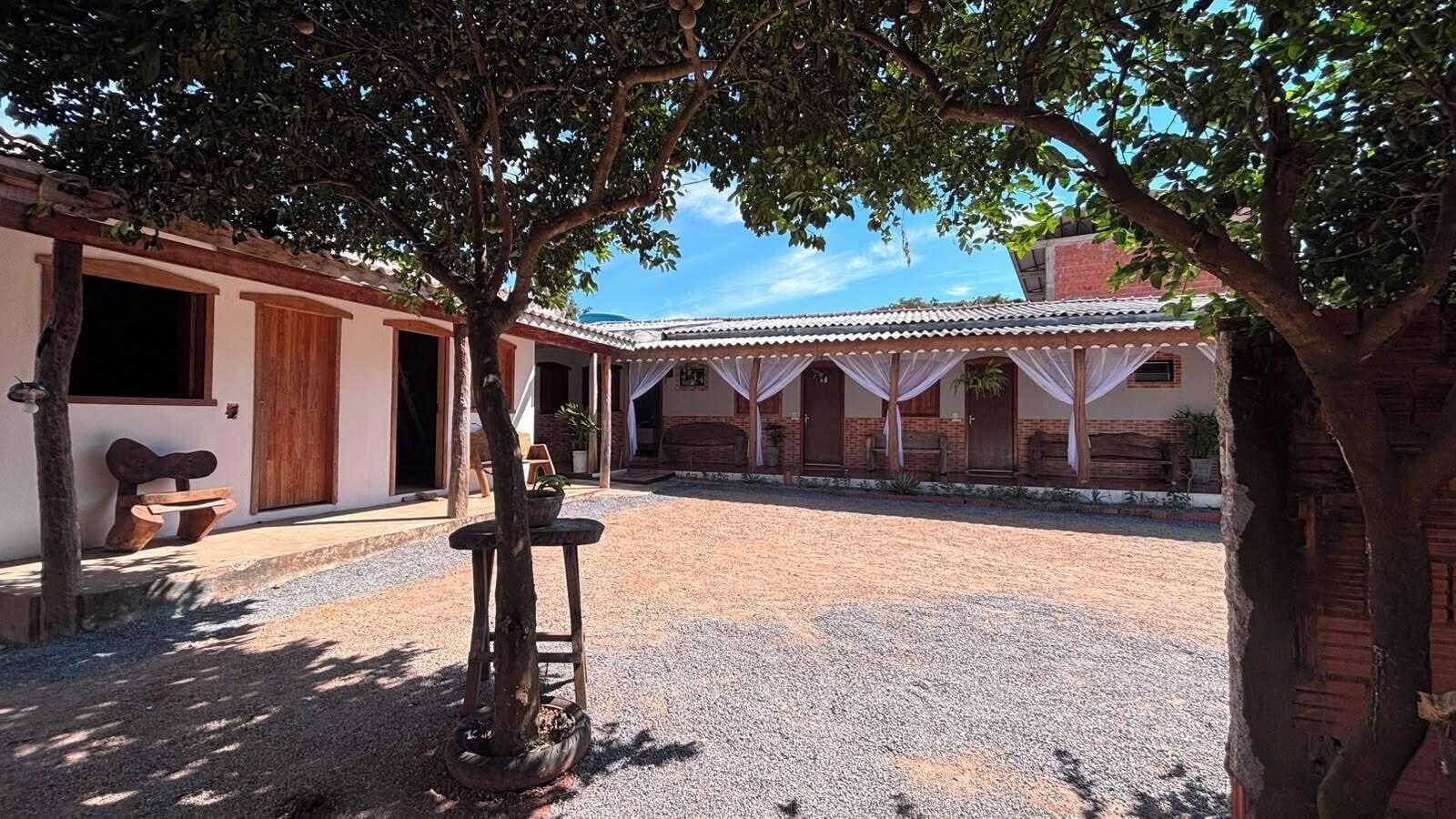 Vista da fachada POUSADA MOAÇARA