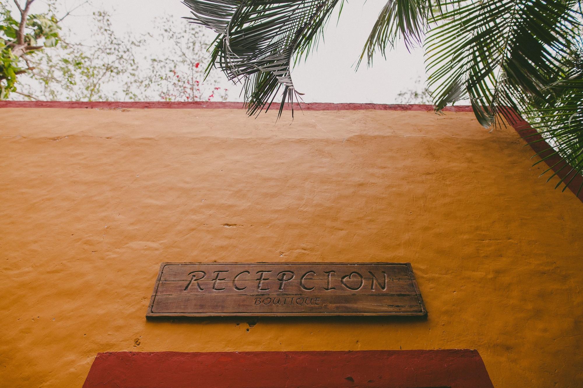 Vista Lobby Hacienda San Jose Cholul