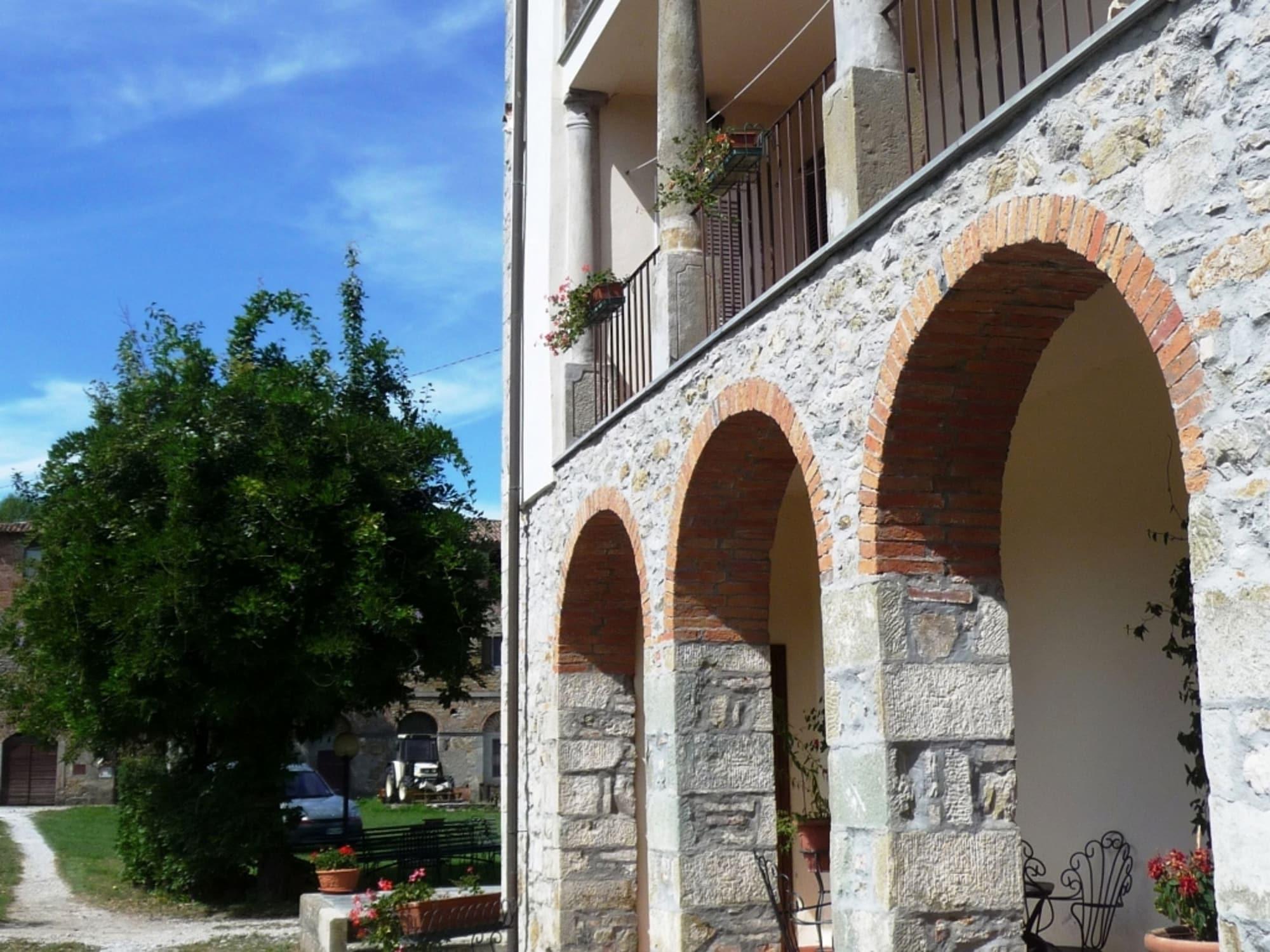 Vista Exterior Agriturismo La Palazzina