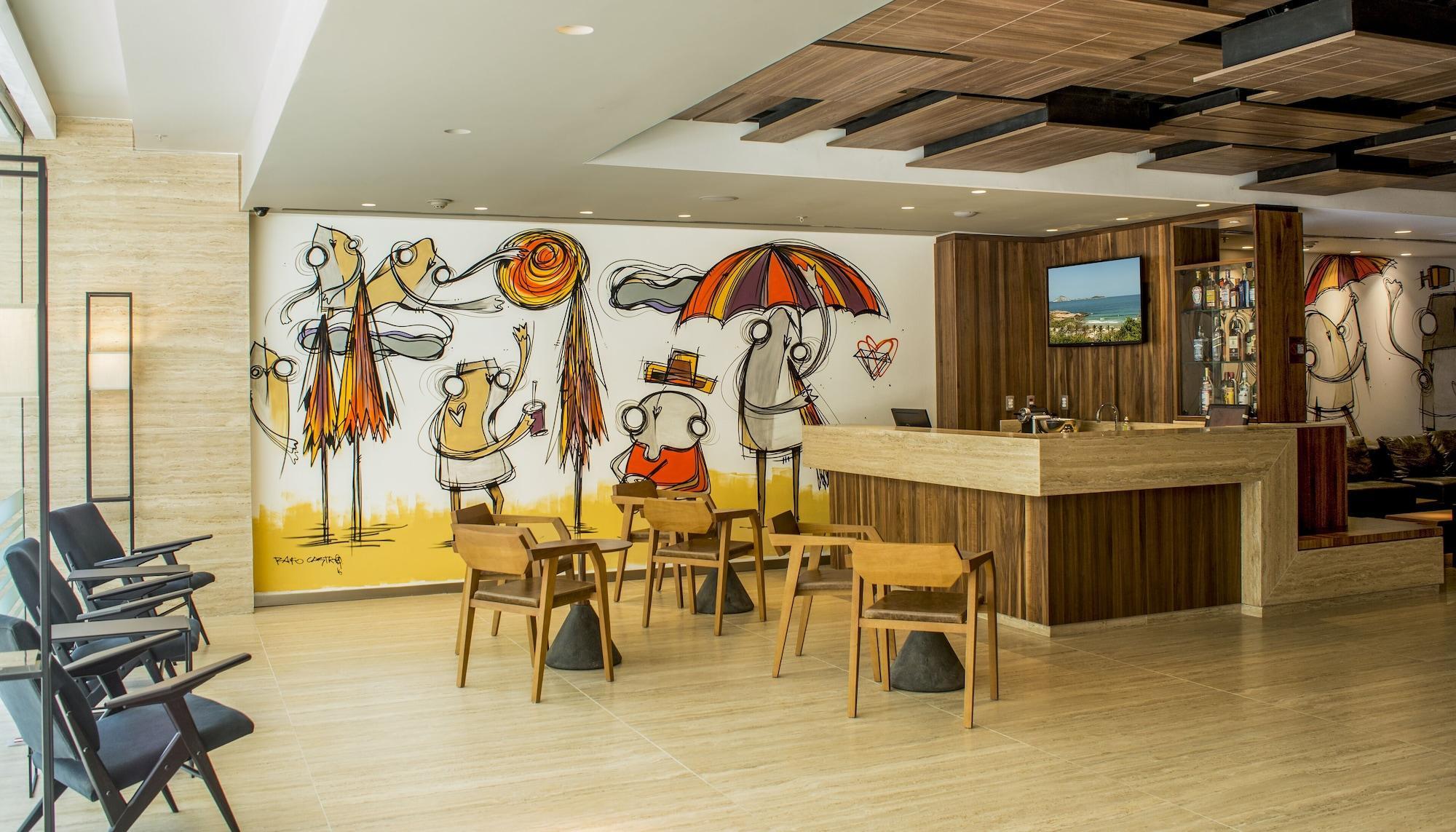 Vista Lobby Anna Suites Ipanema