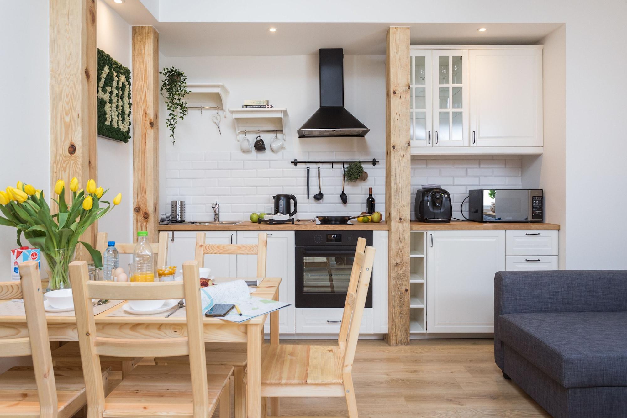 Equipamiento de Habitación InPoint Apartments - Old Town near Market Square