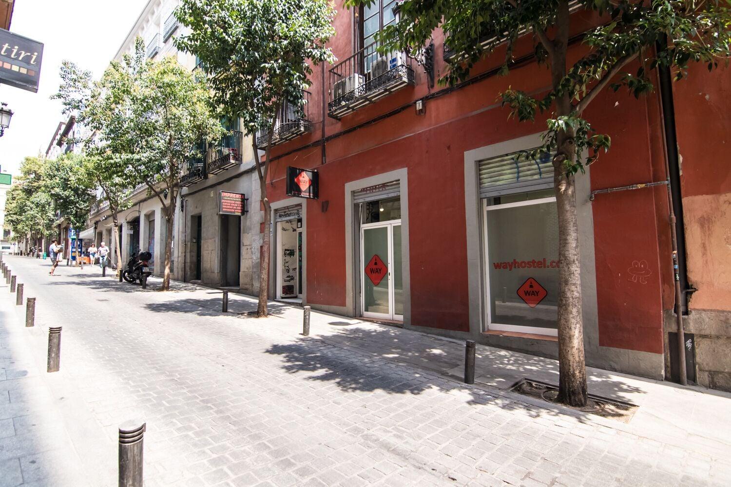 Vista Exterior Way Hostel Madrid
