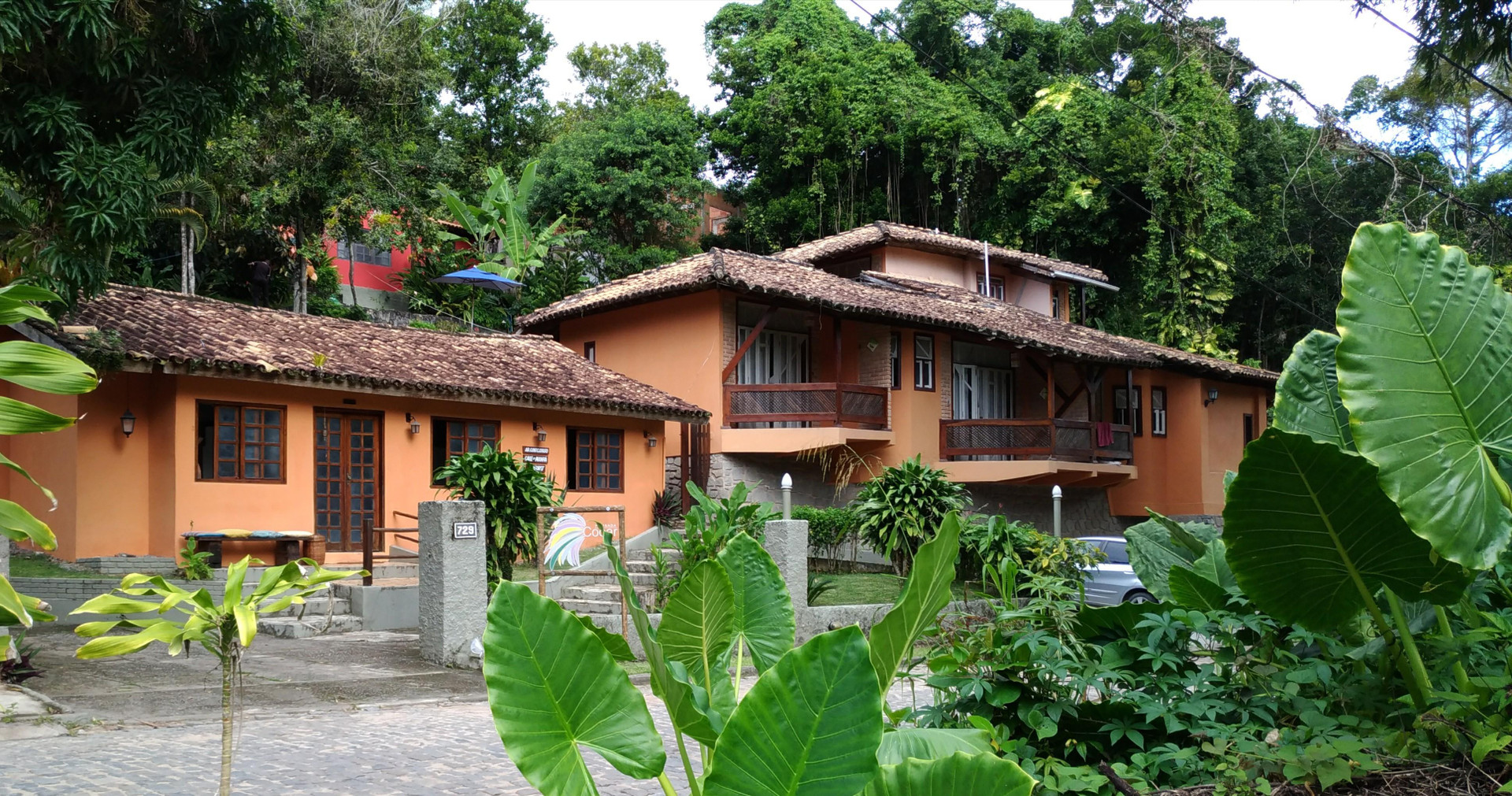 Vista Exterior Pousada Cocar