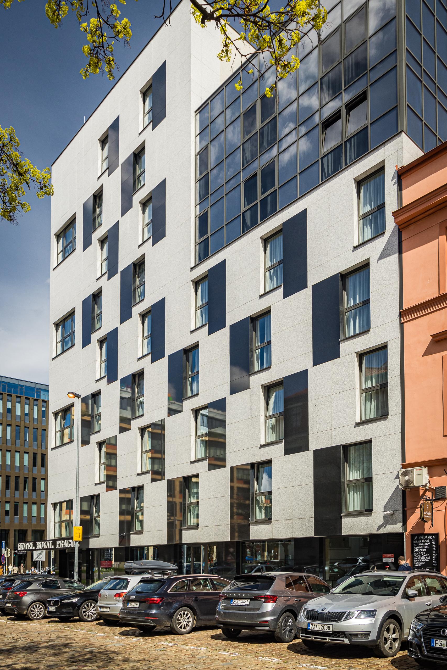 Vista Exterior Hotel Royal Prague