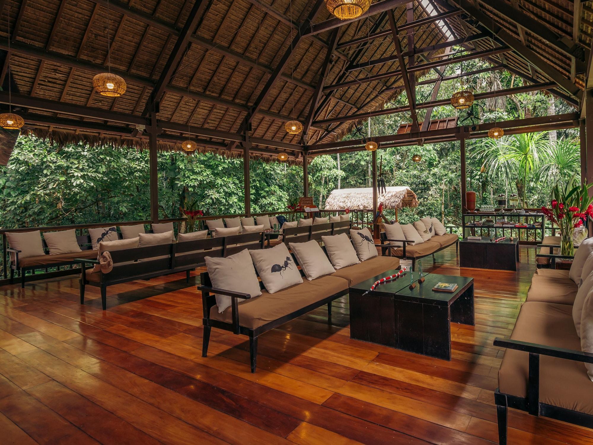 Vista Lobby Tambopata Research Center