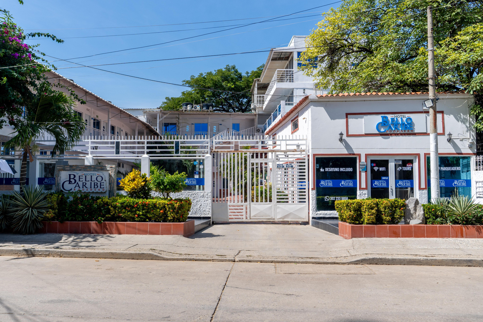 Vista Exterior Hotel Bello Caribe Rodadero