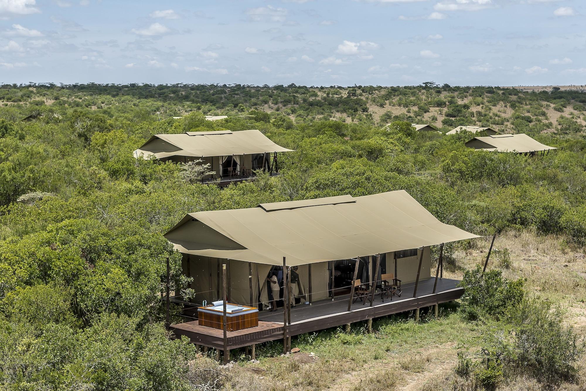 Vista Exterior Mutara Camp