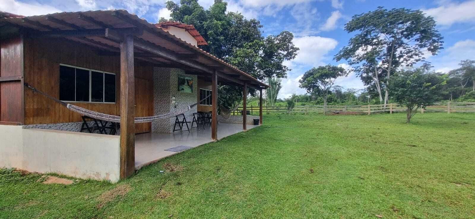 Vista Exterior Chalé Estância da Mata