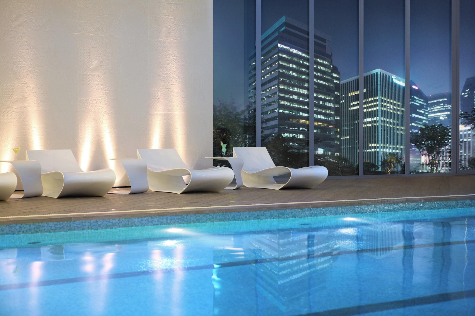 Vista Piscina Lotte Hotel Seoul