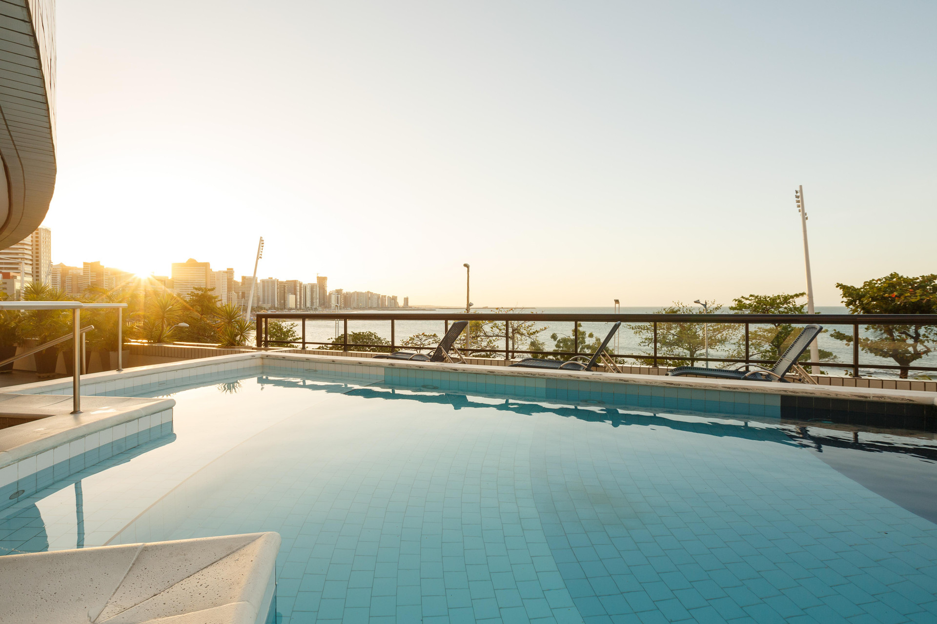 Vista Piscina Blue Tree Towers Fortaleza Beira Mar