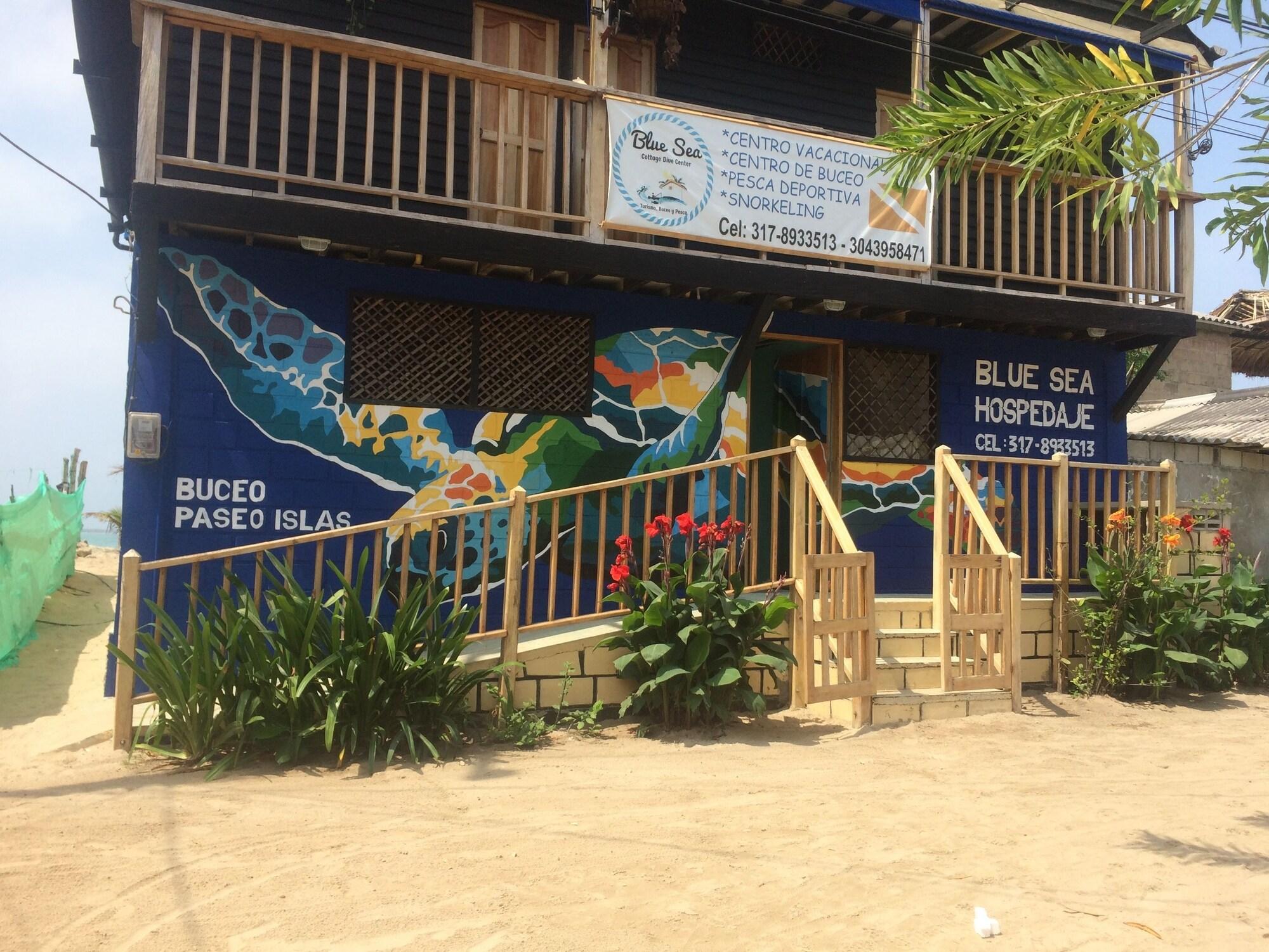 Vista Exterior Hostel Blue Sea Rincon del Mar