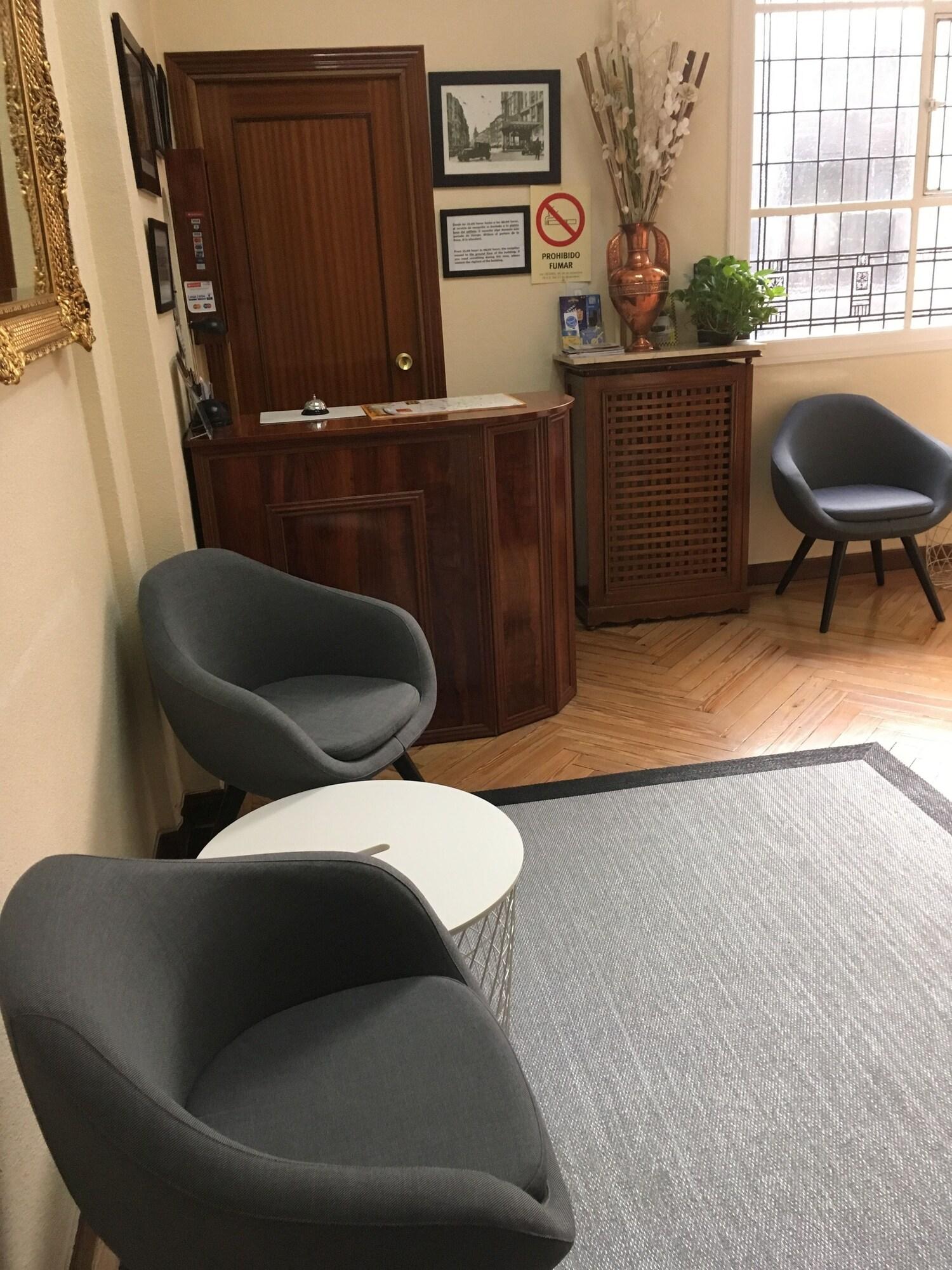 Vista Lobby Hostal Galaico