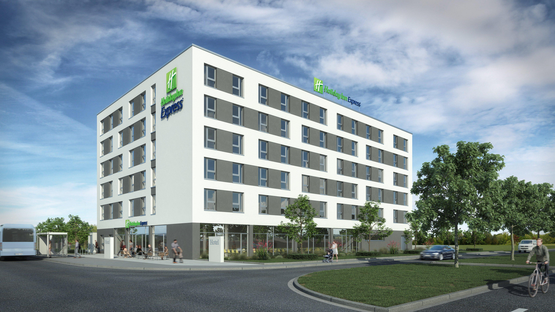 Vista Exterior Holiday Inn Express Krefeld - Dusseldorf by IHG