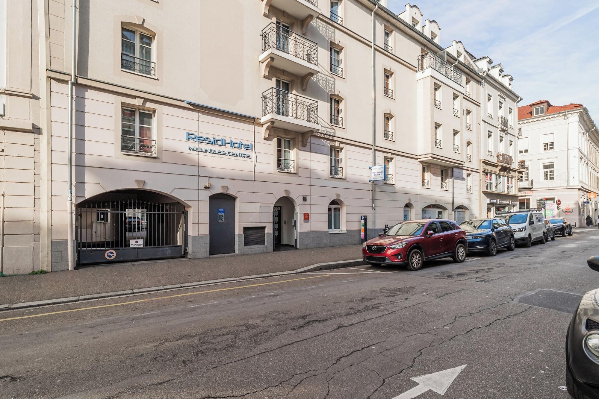 Vista Exterior Residhotel Mulhouse Centre