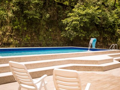 Vista da piscina da hospedagem Sky Serra Hotel - Foto 16