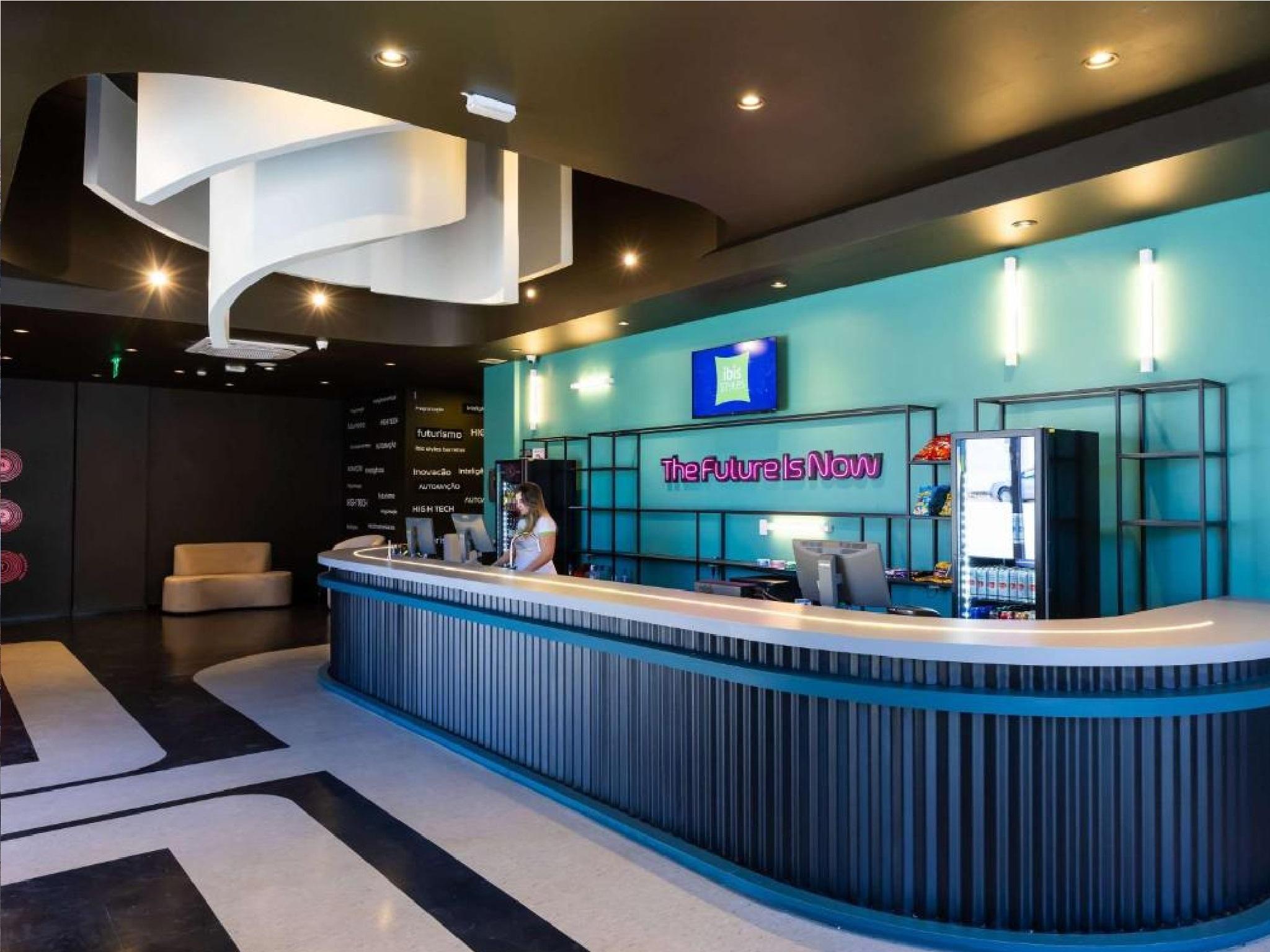 Vista Lobby Ibis Styles Barretos