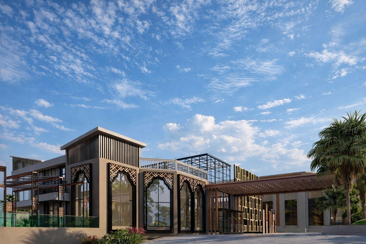 Vista Exterior WelcomHeritage Akashganga Resort & Spa