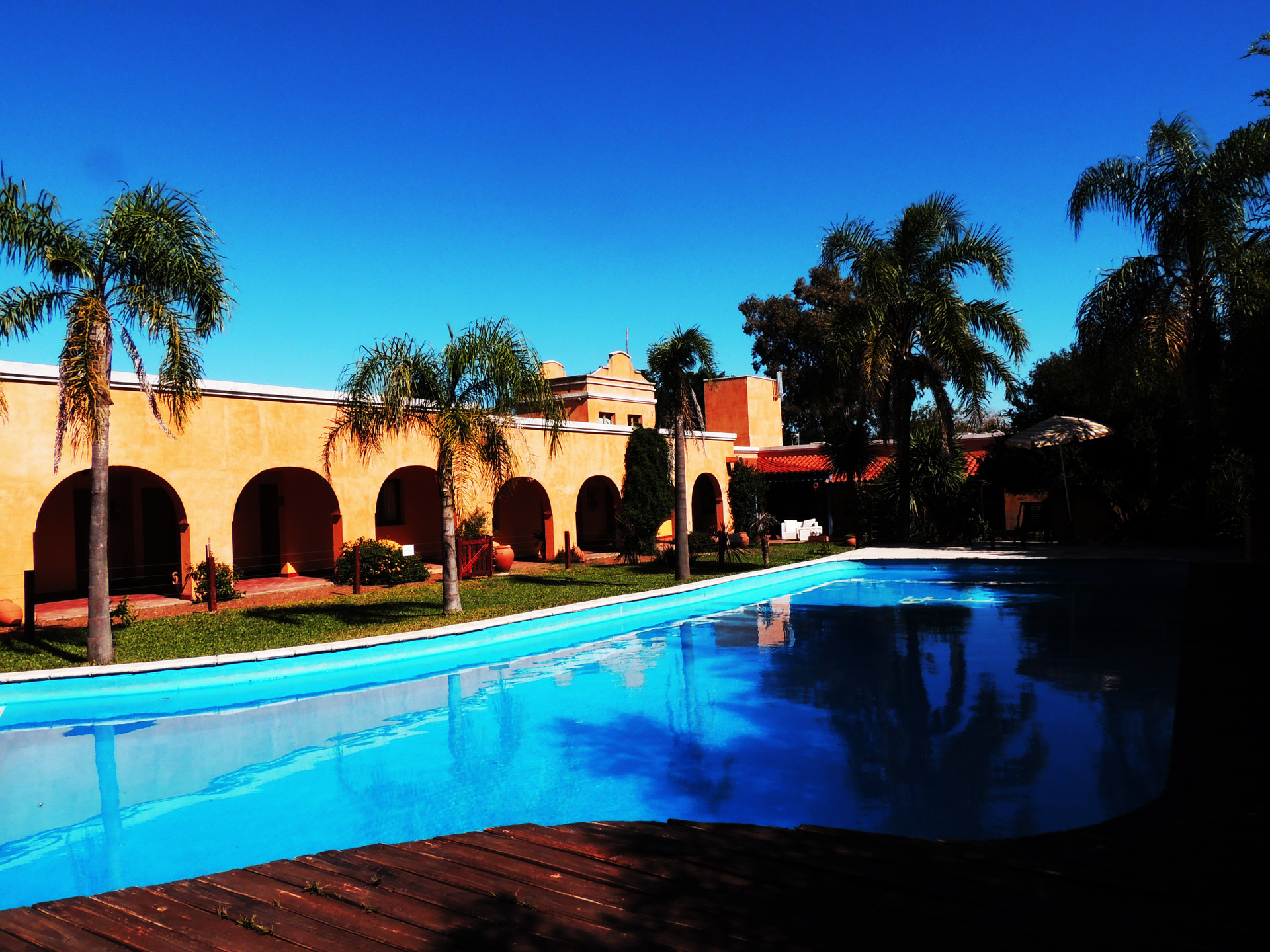 Vista Piscina Hotel Hacienda Don Justo