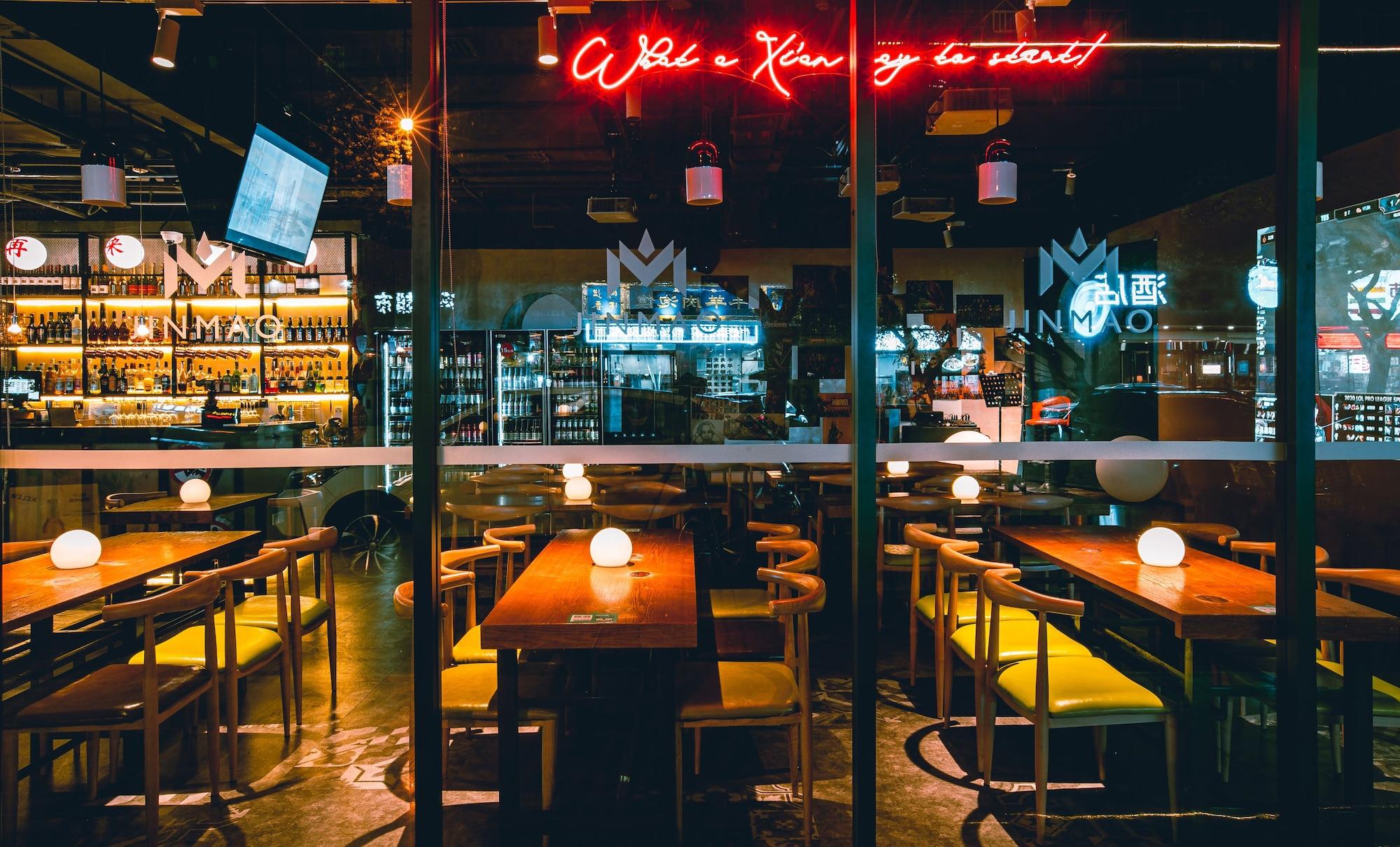 Bar/Salón Jinmao Hotel Xi'an Downtown