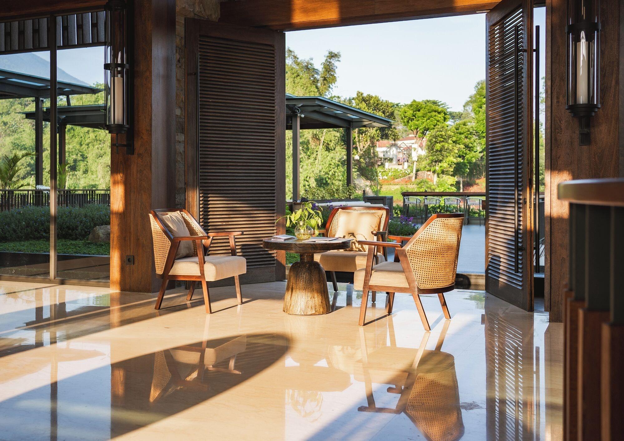Vista Lobby Plataran Puncak Suites