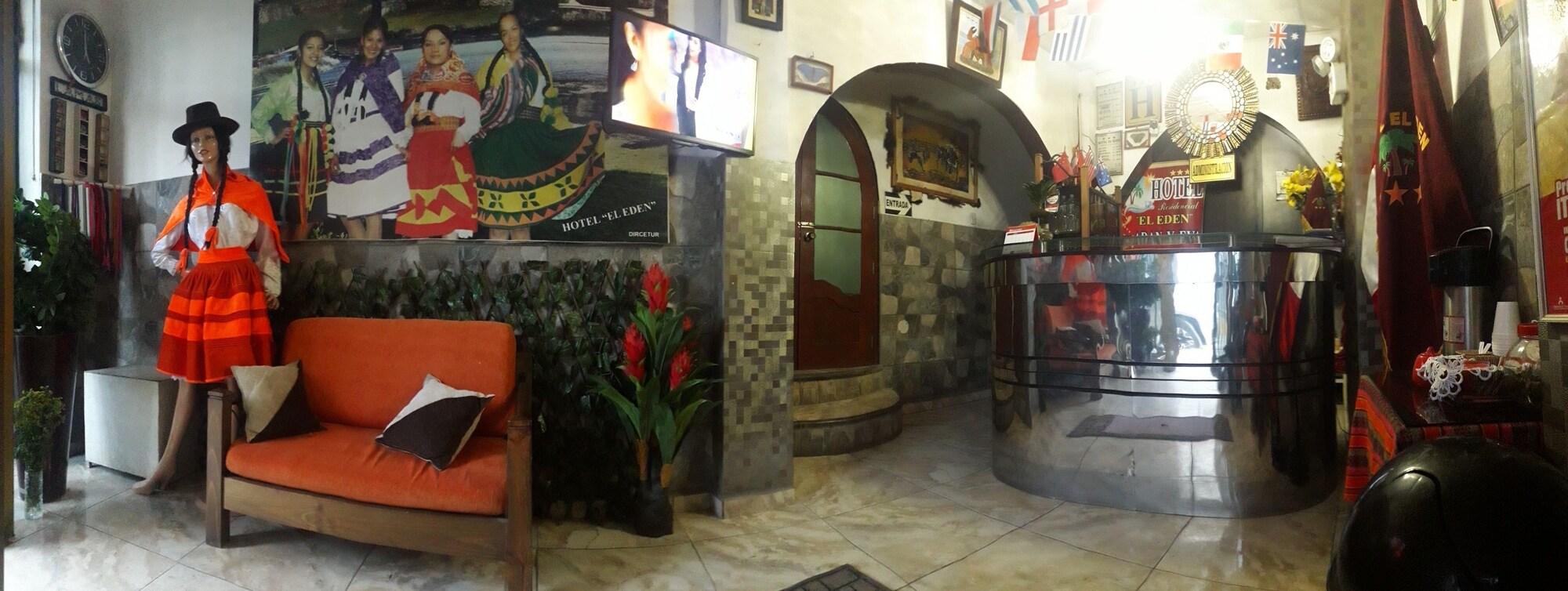 Vista Lobby Hotel El Eden de Adan y Eva
