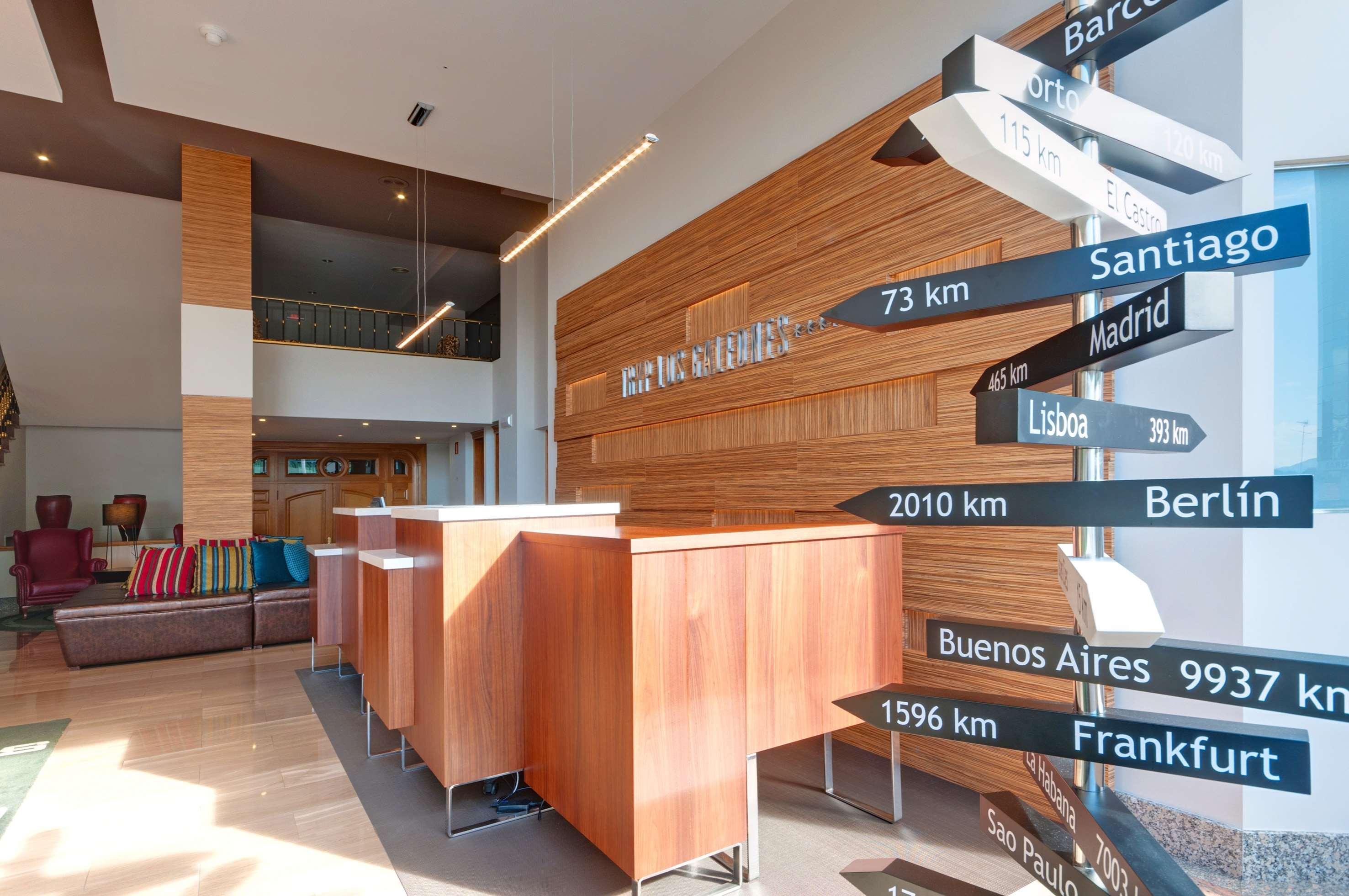 Vista Lobby Hotel Vigo Los Galeones Affiliated by Meliá