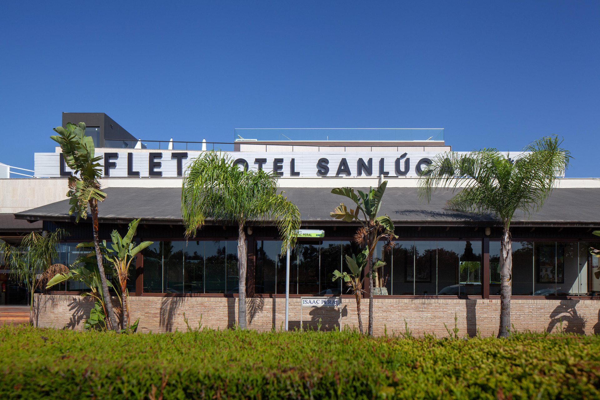Vista Exterior Hotel Leflet Sanlucar