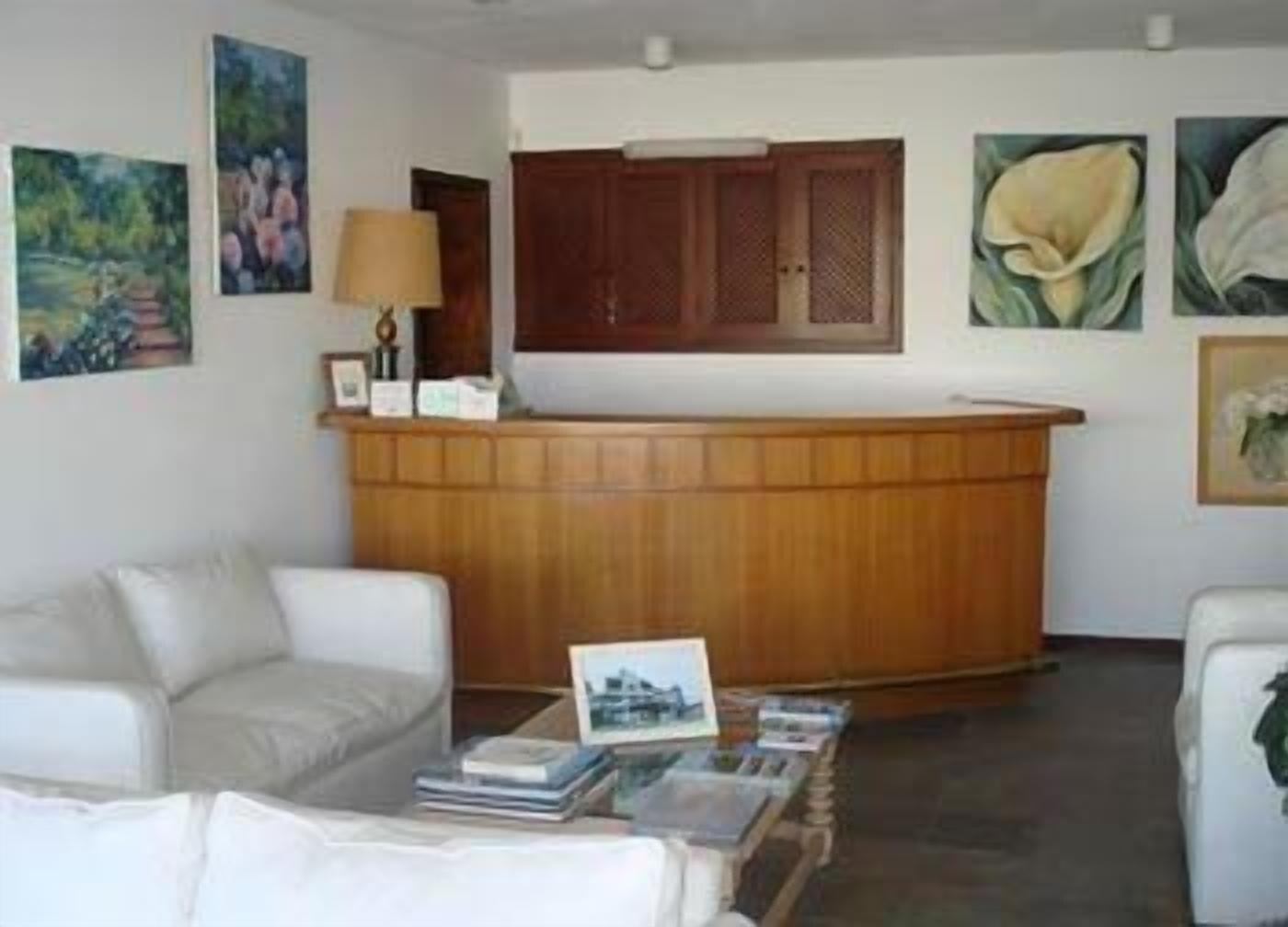 Vista Lobby Hostal de la Barra
