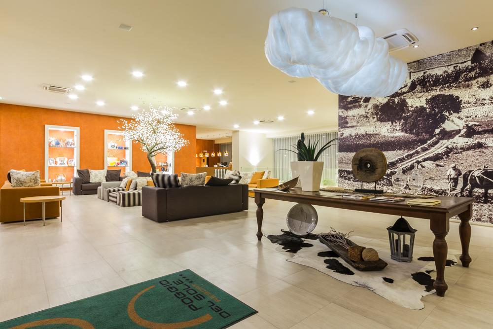Vista Lobby Poggio del Sole Hotel