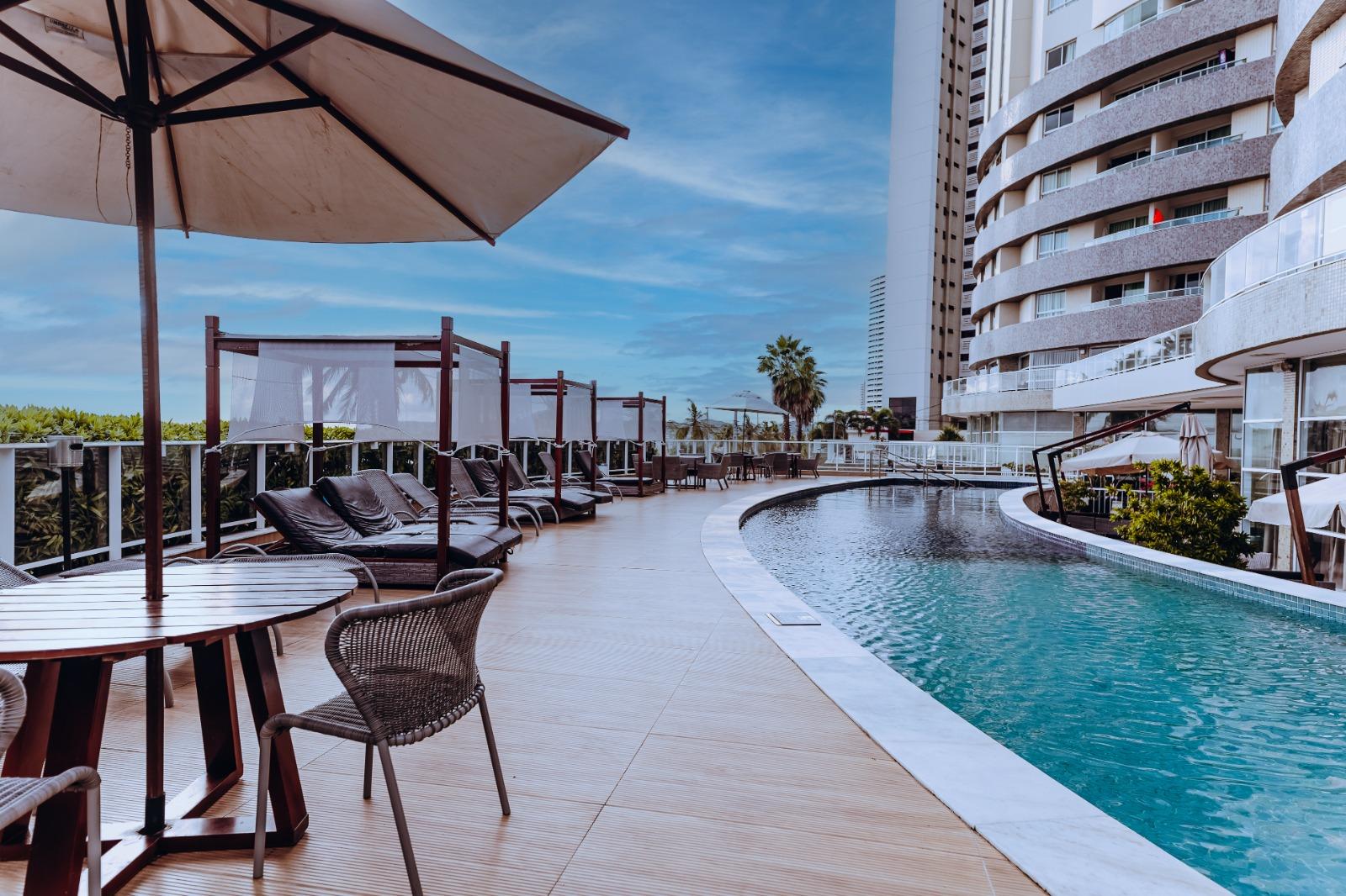 Vista Piscina Golden Tulip Natal Ponta Negra