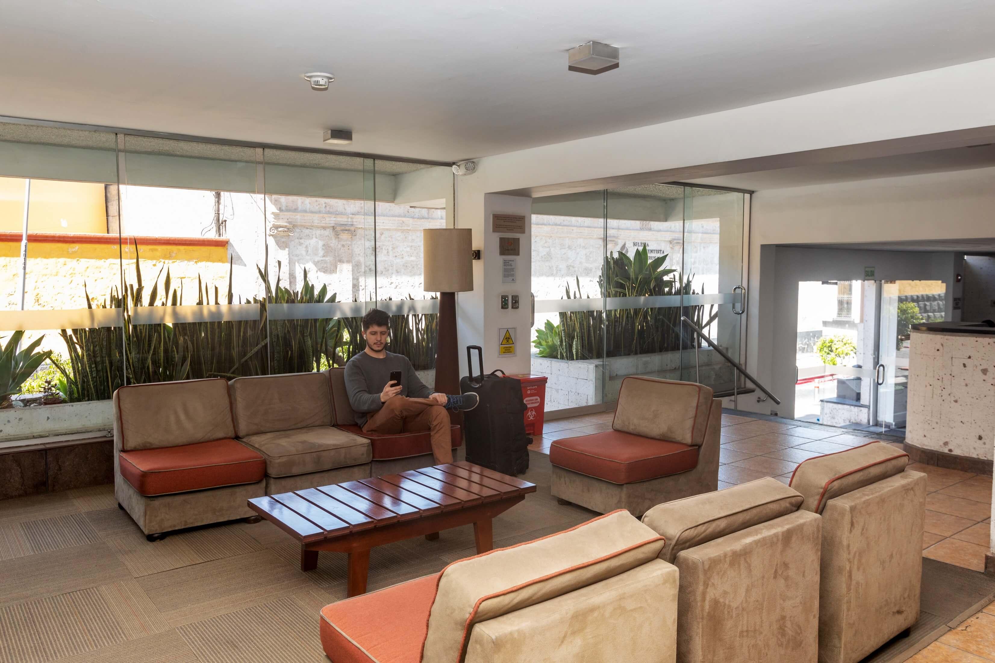 Vista Lobby Casa Andina Standard Arequipa