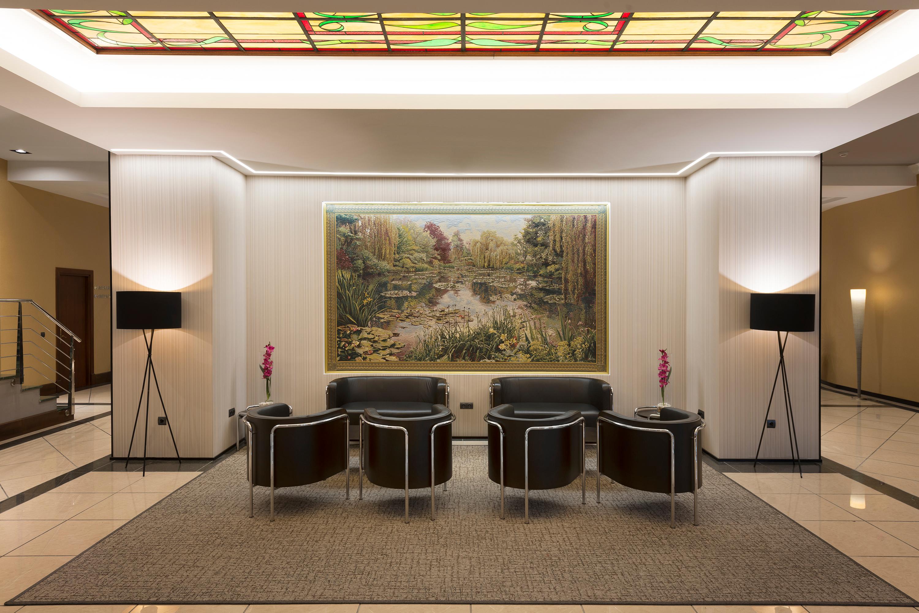 Vista Lobby Hotel Elba Madrid Alcalá