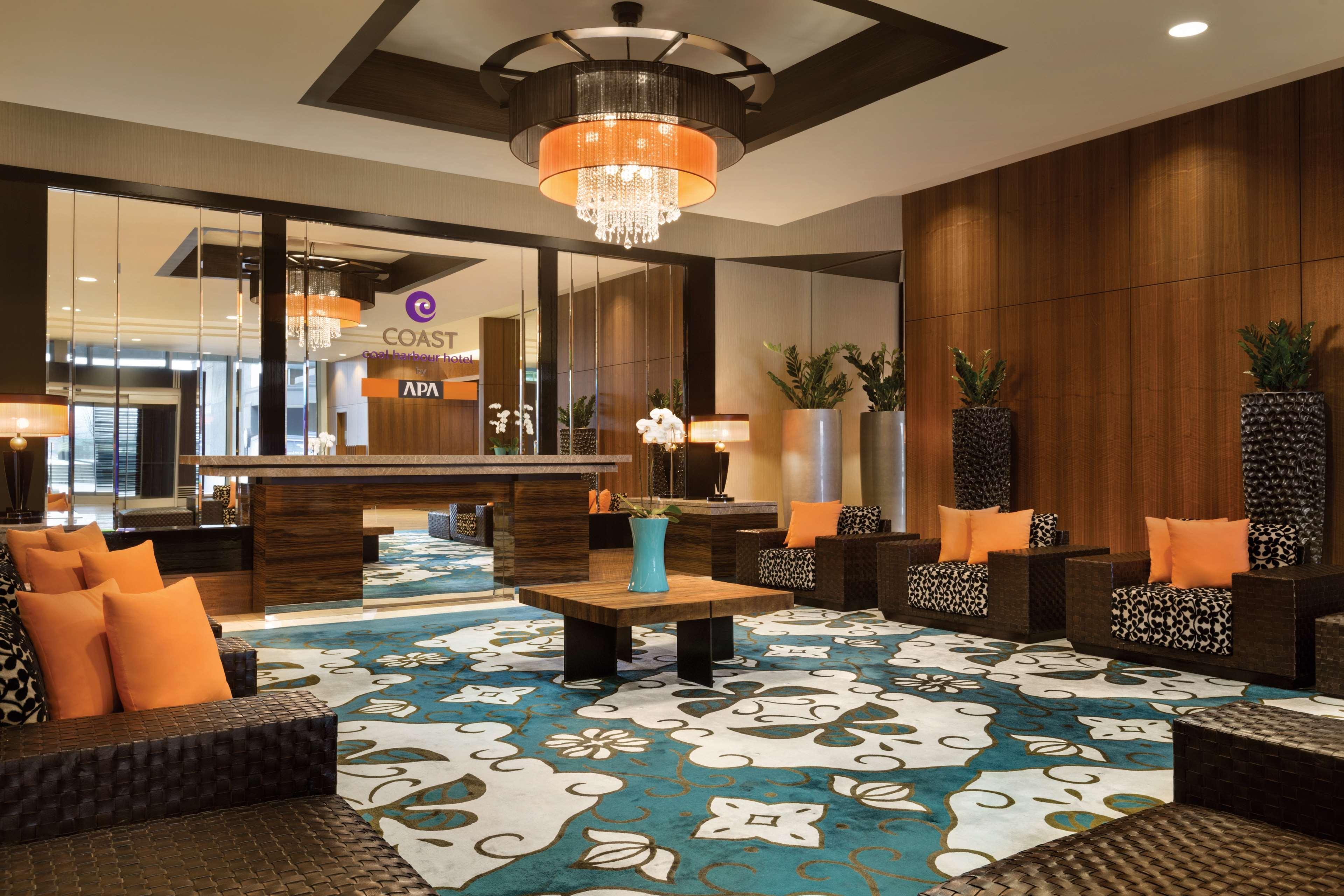 Vista Lobby Coast Coal Harbour Vancouver Hotel by APA