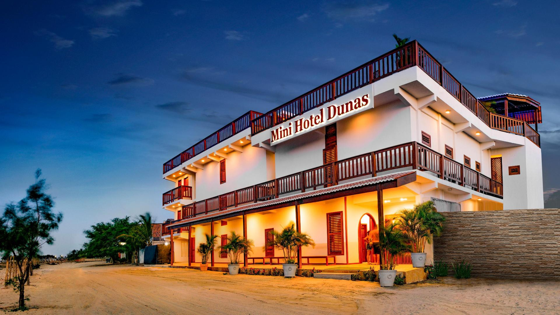 Vista Exterior Mini Hotel Dunas