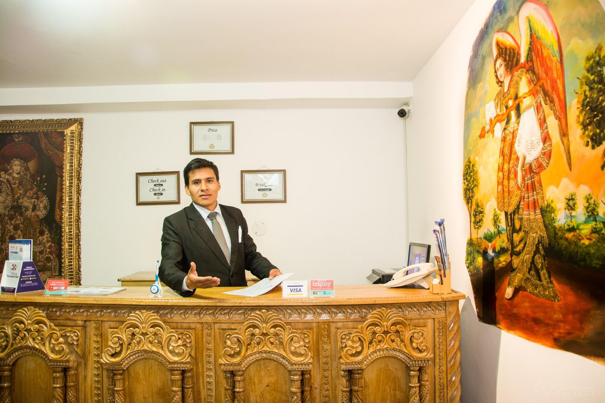 Vista Lobby El Truco Boutique Hotel