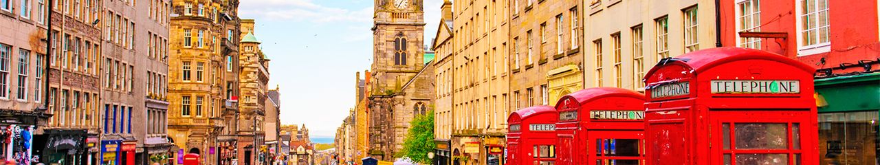 Hoteles en Edimburgo