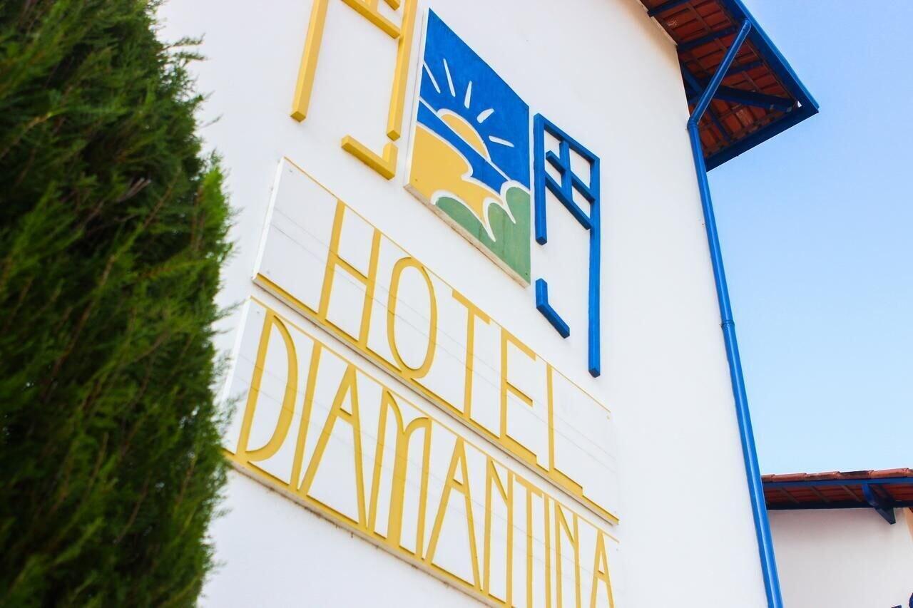 Vista Exterior Hotel Diamantina - em Guarapari