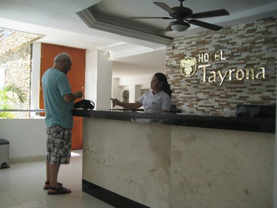 Vista Lobby Hotel Tayrona Rodadero