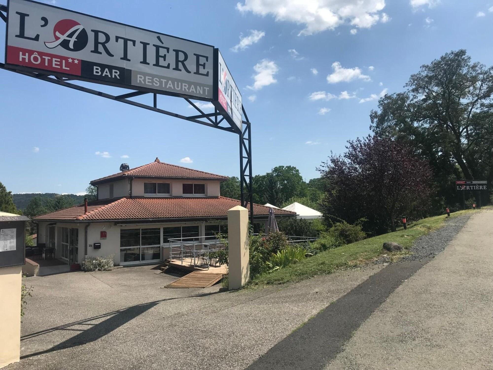 Vista Exterior Hôtel-Restaurant l'Artière