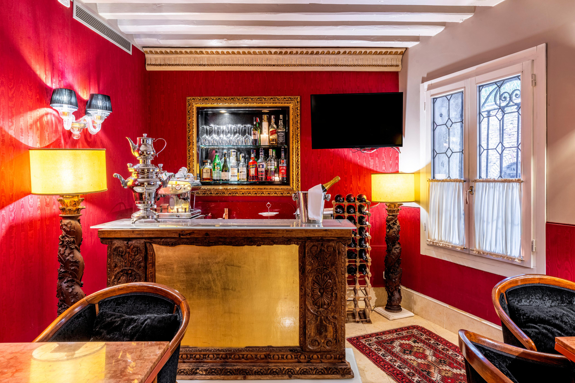 Bar/Salón Hotel Casa Verardo Residenza d'Epoca