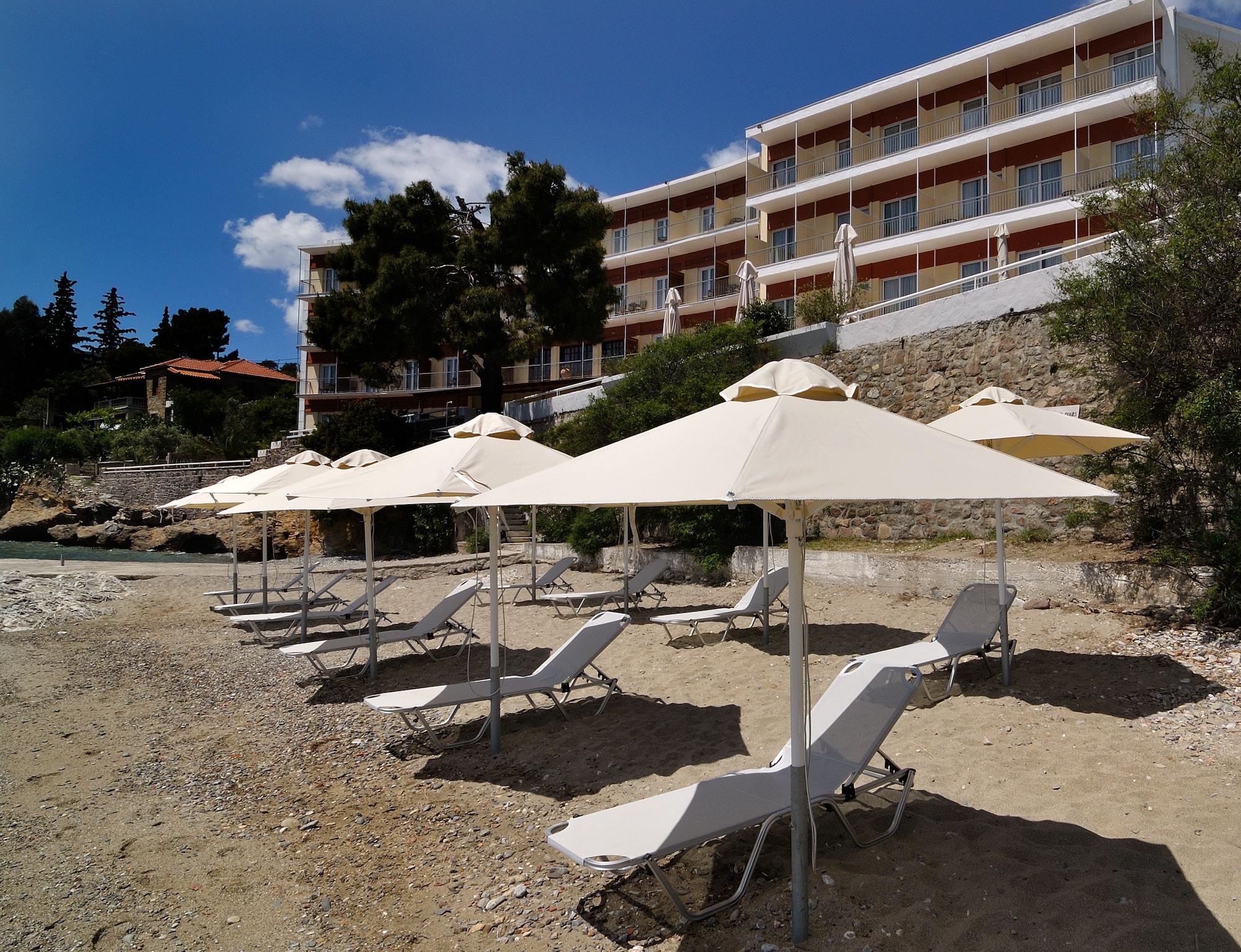 Vista Exterior Golden View Beach Hotel
