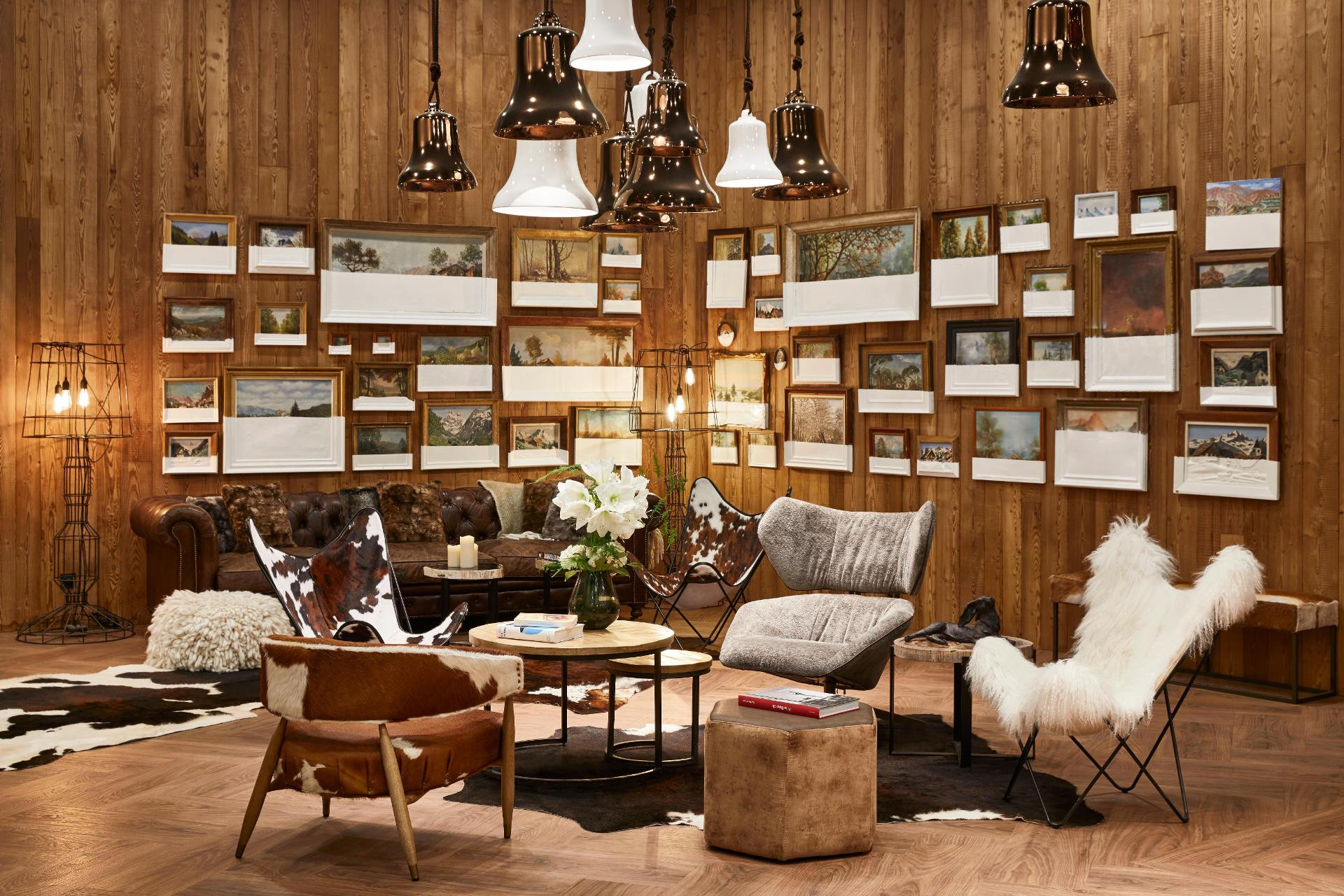 Vista Lobby Ecrin Blanc Resort Courchevel