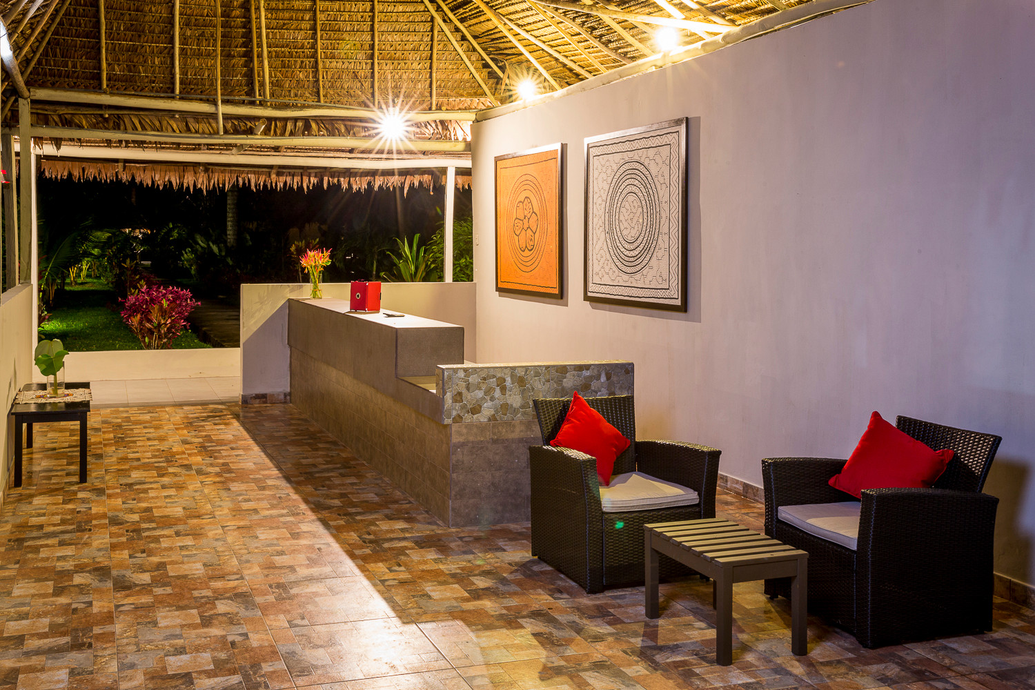 Vista Lobby Irapay Amazon Lodge - Asociado Casa Andina