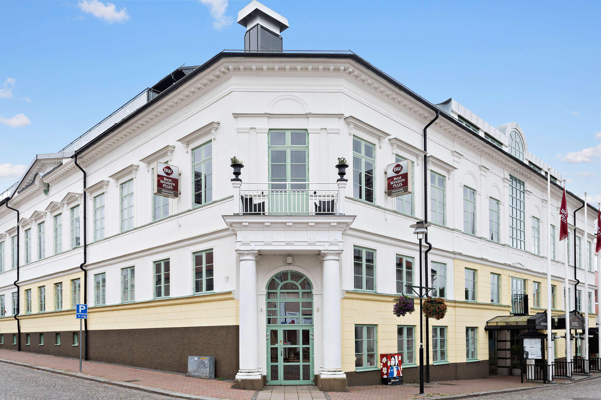 Vista Exterior Best Western Plus Vasterviks Stadshotell
