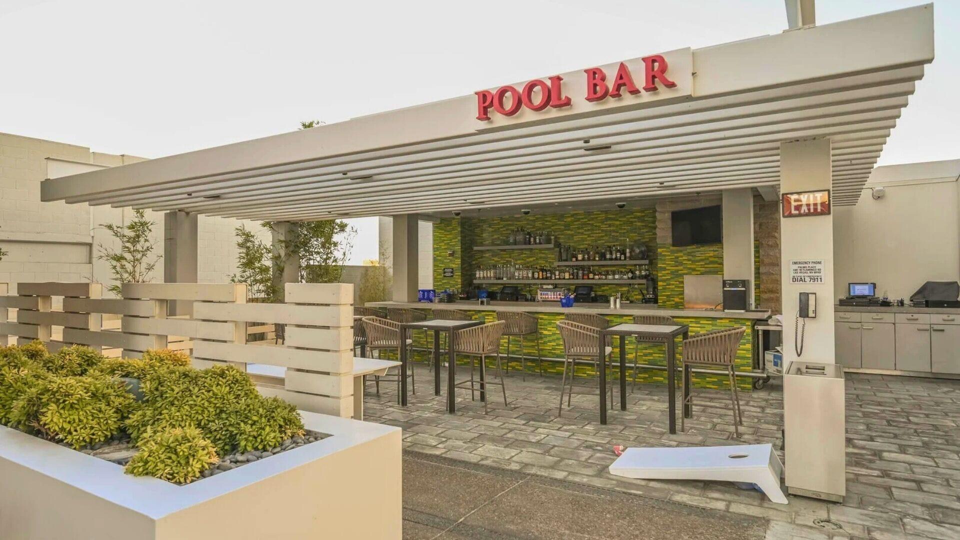 Bar/Salón StripSuite Palms Place One Bedroom Hotel/Resort & Casino