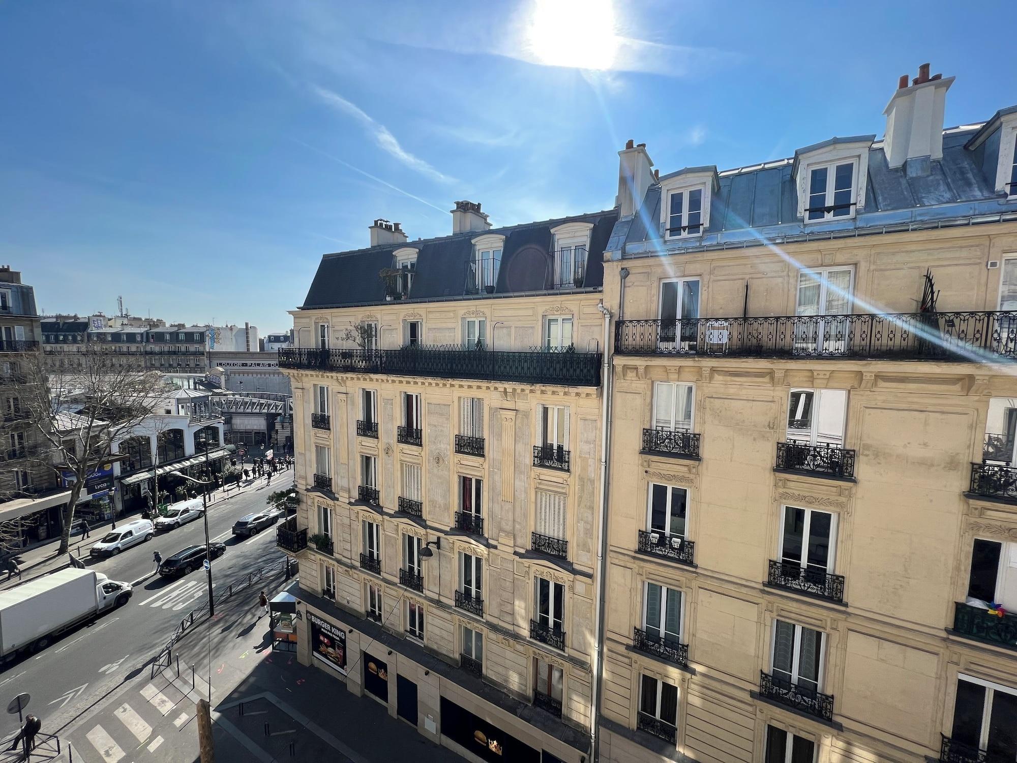 Vista Exterior Hotel Nation Montmartre