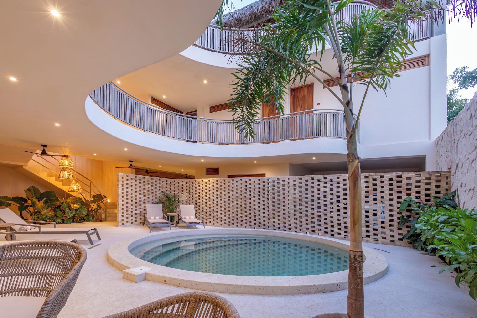 Vista Piscina Casa Los Dichos