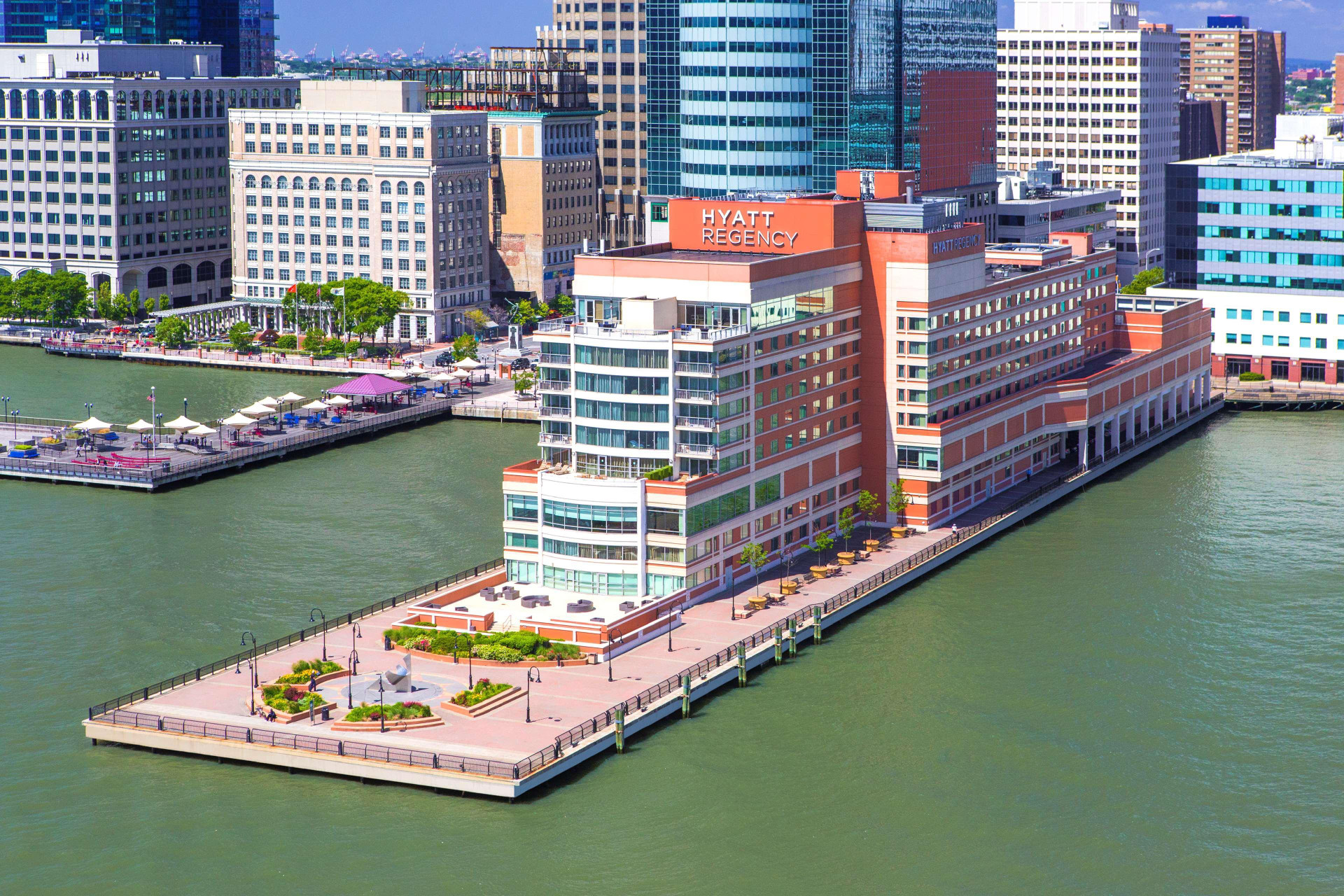 Vista Exterior Hyatt Regency Jersey City on the Hudson